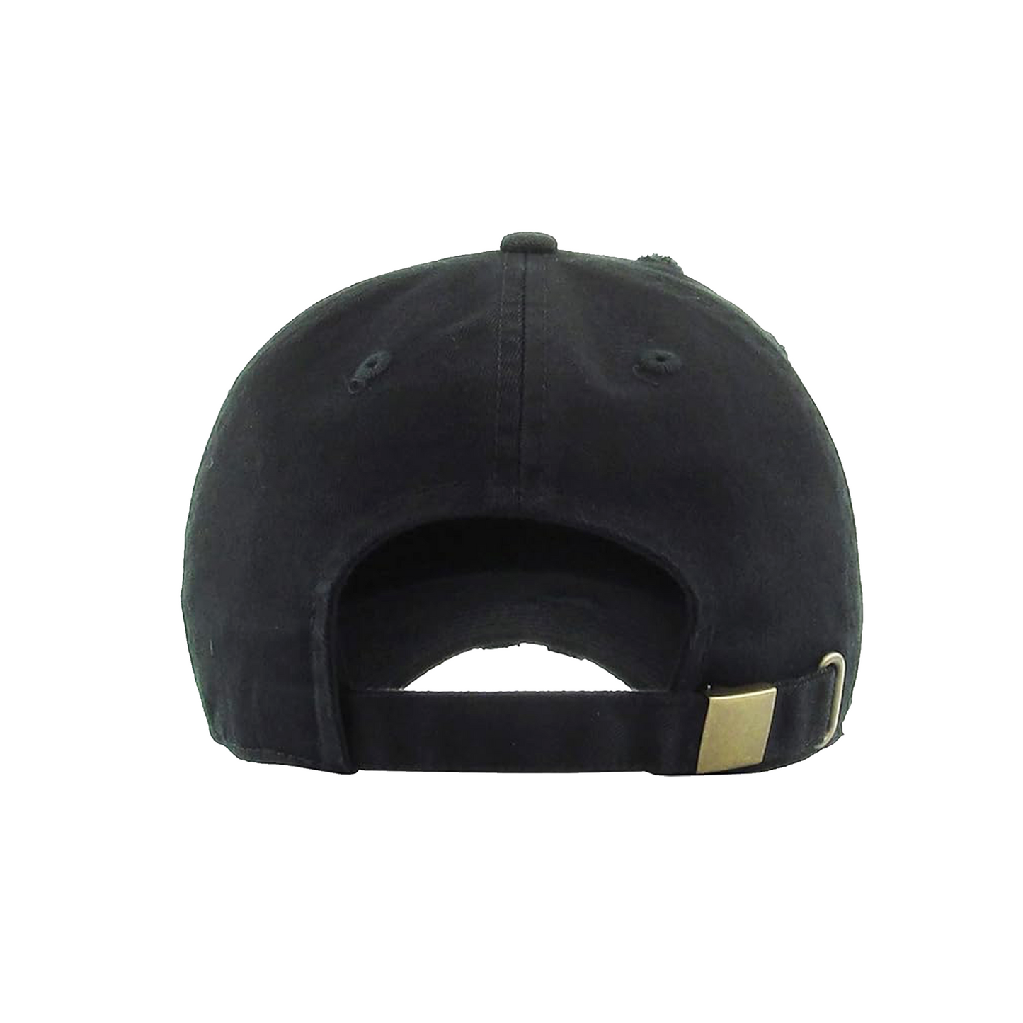 HEAVY LOGO DISTRESSED CAP