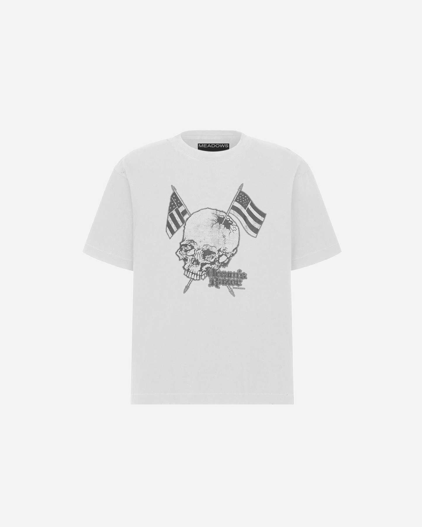 001. SKULL FLAG T-SHIRT